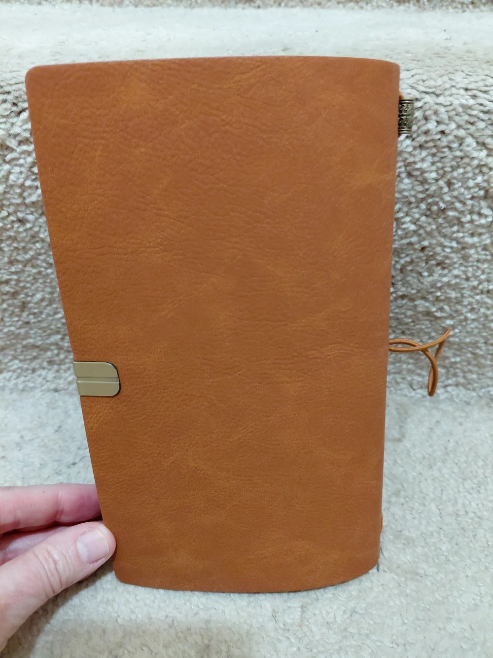 Leather Coworker Quote Notebook Stanley Tan NWOT
